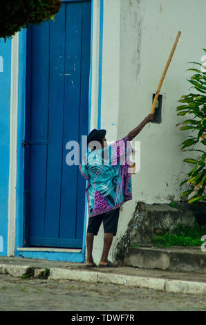 S o Jo o2019, Cachoeira - BA-Cachoeira ein München Pio, im Bundesstaat Bahia, Brasilien. Juni, 2019 18. Es liegt an den Ufern des Flusses Paragua U entfernt. Es ist etwa 120 km von der Landeshauptstadt, Salvador. Foto: Jhony Pinho/AGIF AGIF/Alamy Credit: Live-Nachrichten Stockfoto