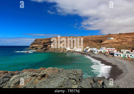 Fischerdorf Los Molinos, Kanarische Inseln, Fuerteventura Stockfoto