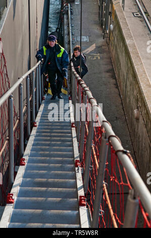 Harbour Pilot im Hafen wenn Hamburg, Deutschland, Hamburg Stockfoto