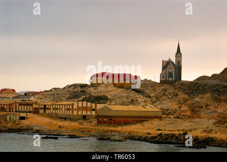 Kirche in Lüderitz, Namibia, Lüderitz Stockfoto