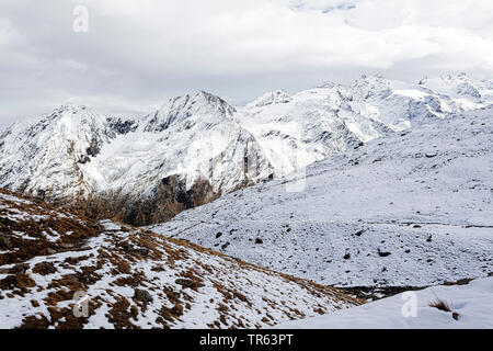 Alpe Lauson Hochtal, das Tal von Valnontey, Italien, Aostatal, Nationalpark Gran Paradiso Stockfoto