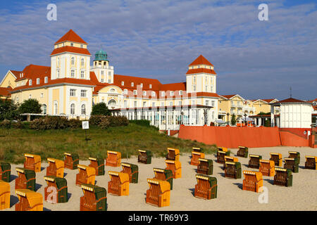 Grand Hotel Kurhaus, Deutschland, Mecklenburg-Vorpommern, Rügen, Binz Stockfoto