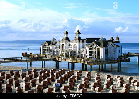 Sellin, Deutschland, Mecklenburg-Vorpommern, Rügen, Sellin Stockfoto