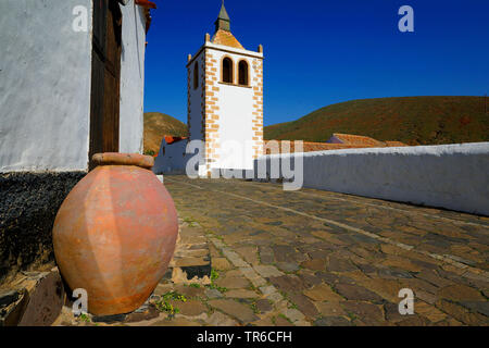 Kirche Santa Maria de Betancuria, Kanarische Inseln, Fuerteventura, Betancuria Stockfoto