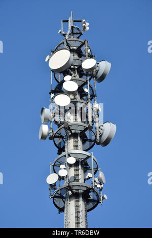 Radio Mast, Deutschland, Nordrhein-Westfalen Stockfoto