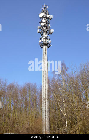 Radio Mast, Deutschland, Nordrhein-Westfalen Stockfoto