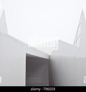 Autobahn Kirche Siegerland, Deutschland, Nordrhein-Westfalen, Wilnsdorf Stockfoto