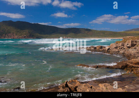 Spiaggia Porto Ferro, Bucht, Italien, Sardinien, Alghero Stockfoto