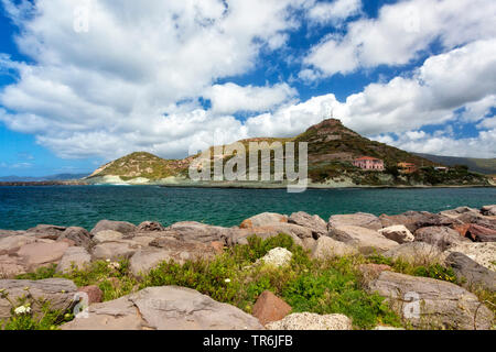 Stadt Bosa, Italien, Sardinien, Alghero Stockfoto