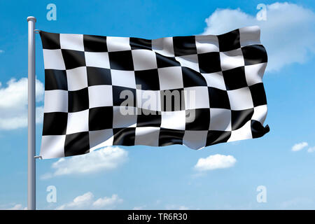 Formel 1 Flagge Stockfoto