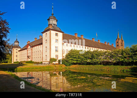 Kaiserliche Abtei Corvey, Deutschland, Nordrhein-Westfalen, Ostwestfalen, Höxter Stockfoto