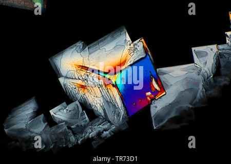 MeSulfonal Kristalle, Deutschland Stockfoto