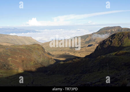 Papallacta Pass, Ecuador, Quito Stockfoto