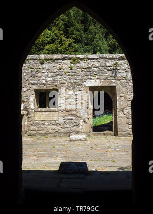 Die stillgelegten Kirche St. Maria, der Jungfrau, 1826 Pateley Bridge North Yorkshire England geschlossen. Stockfoto