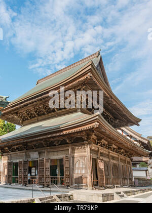 Hatto Hall am Kencho-ji Tempel, Kamakura, Kanagawa, Japan Stockfoto