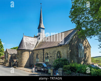 Alte Kapelle in Gewächshäusern jetzt ein Haus und Kunst galerie Pateley Bridge North Yorkshire England Stockfoto