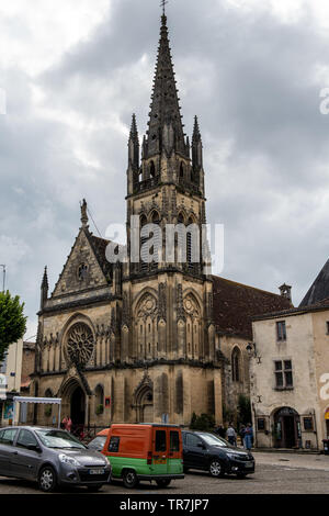 St. Blasius-Kirche in Cadillac, Frankreich Stockfoto