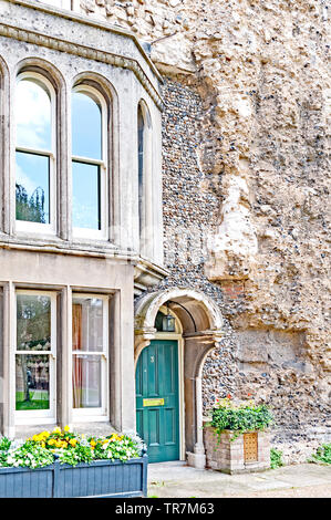Bury St Edmunds (Suffolk, England): Abbey Gardens Stockfoto