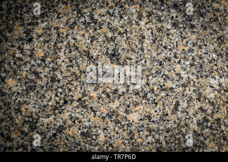 Dunkelgrau Granit Fliesen Steinboden und Wand Muster Hintergrund/terrazzo Bodenbelag Stockfoto