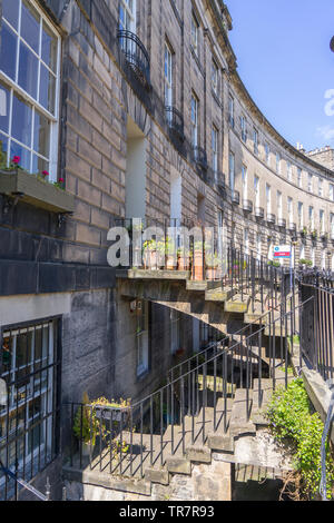 Royal Circus in der Stockbridge Bereich von Edinburghs New Town Stockfoto