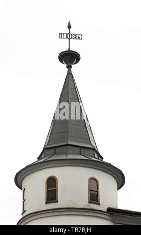 Fragment des historischen Haus in Zilina. Slowakei Stockfoto