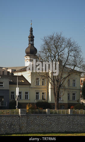 Kirche St. Wenzel in Ostrava. Der Tschechischen Republik Stockfoto