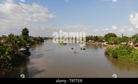 Laos' 4000 Inseln Stockfoto