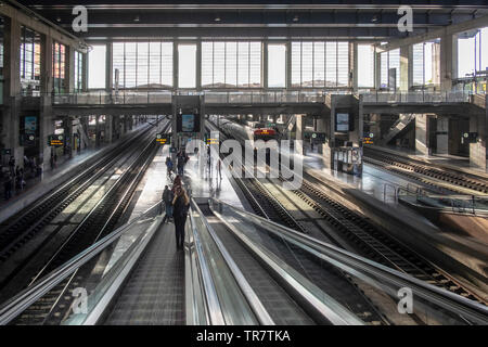 Bahnhof in Cordoba, Spanien. Stockfoto