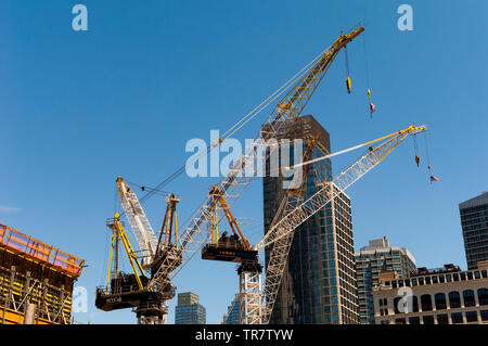 Hudson Yards Entwicklung in New York am Sonntag, 26. Mai 2019. (© Richard B. Levine) Stockfoto