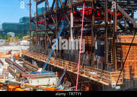 Hudson Yards Entwicklung in New York am Sonntag, 26. Mai 2019. (© Richard B. Levine) Stockfoto