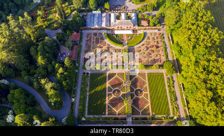 Biltmore Wintergarten, Biltmore Estate, Asheville, NC, USA Stockfoto