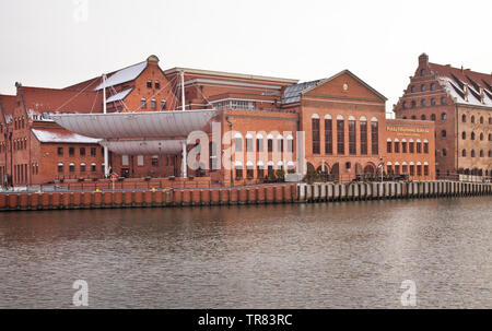 Polnische Ostsee Frederic Chopin Philharmonie in Danzig. Polen Stockfoto