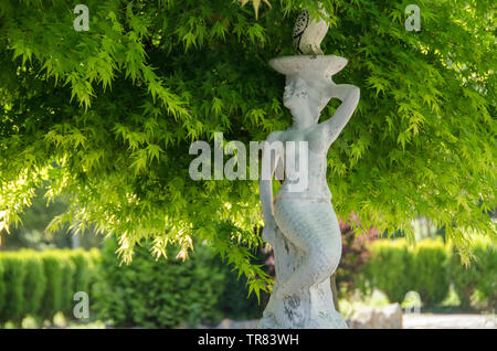 Skulptur - Pelince - asnom Memorial Center in Mazedonien Stockfoto