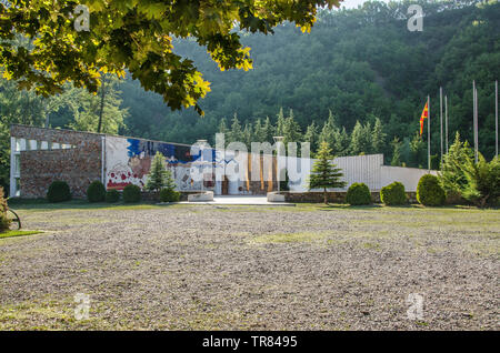 ASNOM Pelince-Gedenkstätte in Mazedonien, Staro Nagoričane, Kumanovo Stockfoto