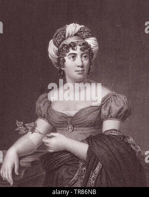 GERMAINE DE STAËL (1766-1817) Französische socialite, Historiker und Schriftsteller Stockfoto