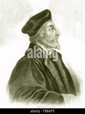 JAN HUS (c 1369-1415) Tschechische Theologe Stockfoto