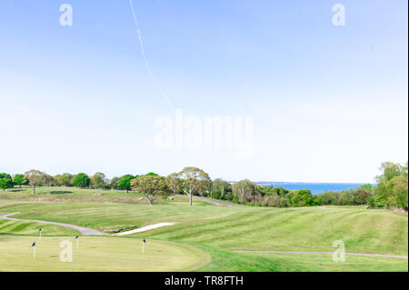 Gardiners Bay Golf Club, Shelter Island, NY Stockfoto