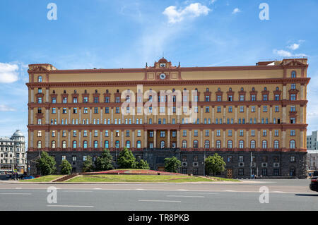 Gebäude des Föderalen Sicherheitsdienstes der Russischen Föderation. Moskau. Russland Stockfoto