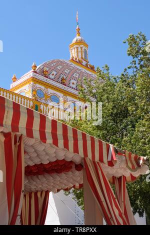 Sevilla Fair, Feria de Abril Stockfoto
