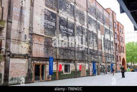 Die Barge House Gallery in der OXO-Gebäude an der South Bank London, Großbritannien Stockfoto