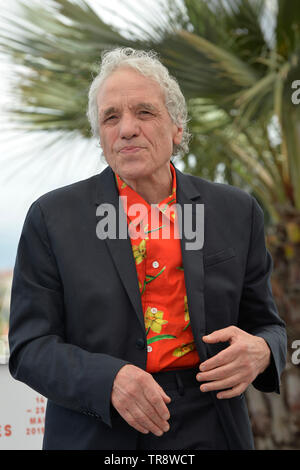 72Nd Ausgabe des Cannes Film Festival: Fotoshooting für den Film 'ÒTommaso mit Abel Ferrara, am 20. Mai 2019 Stockfoto