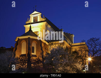 Kirche von St. Anne in Warschau. Polen Stockfoto