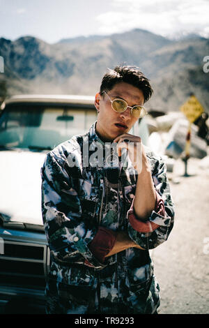 Junge Modell Einflussnehmer Mode Stockfoto