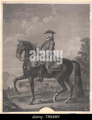 Georg II., König von England Kurfürst von Hannover, Additional-Rights - Clearance-Info - Not-Available Stockfoto