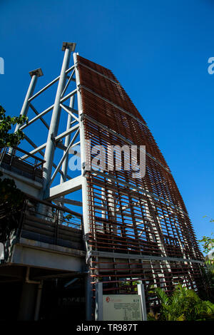 Ap Lei Chau Wind Tower Park, Aberdeen, Hong Kong, China Stockfoto