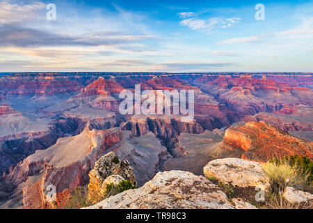 Grand Canyon, Arizona, USA Landschaft am Nachmittag. Stockfoto