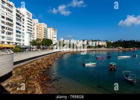 Stanley Hafen und Meer, Hongkong, China Stockfoto