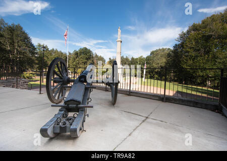 Washington Crossing Historic Park, Pennsylvania, USA - George Washingtons Überquerung des Delaware River, in der Nacht des 25. Dezember - 26, 1776. Stockfoto