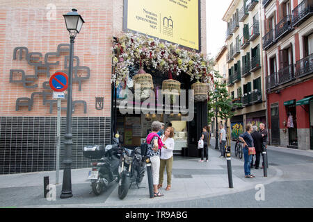 Mercado San Anton Markt, Chueca, Madrid, Spanien Stockfoto