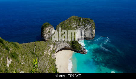 Kelingking Beach, Nusa Penida Stockfoto